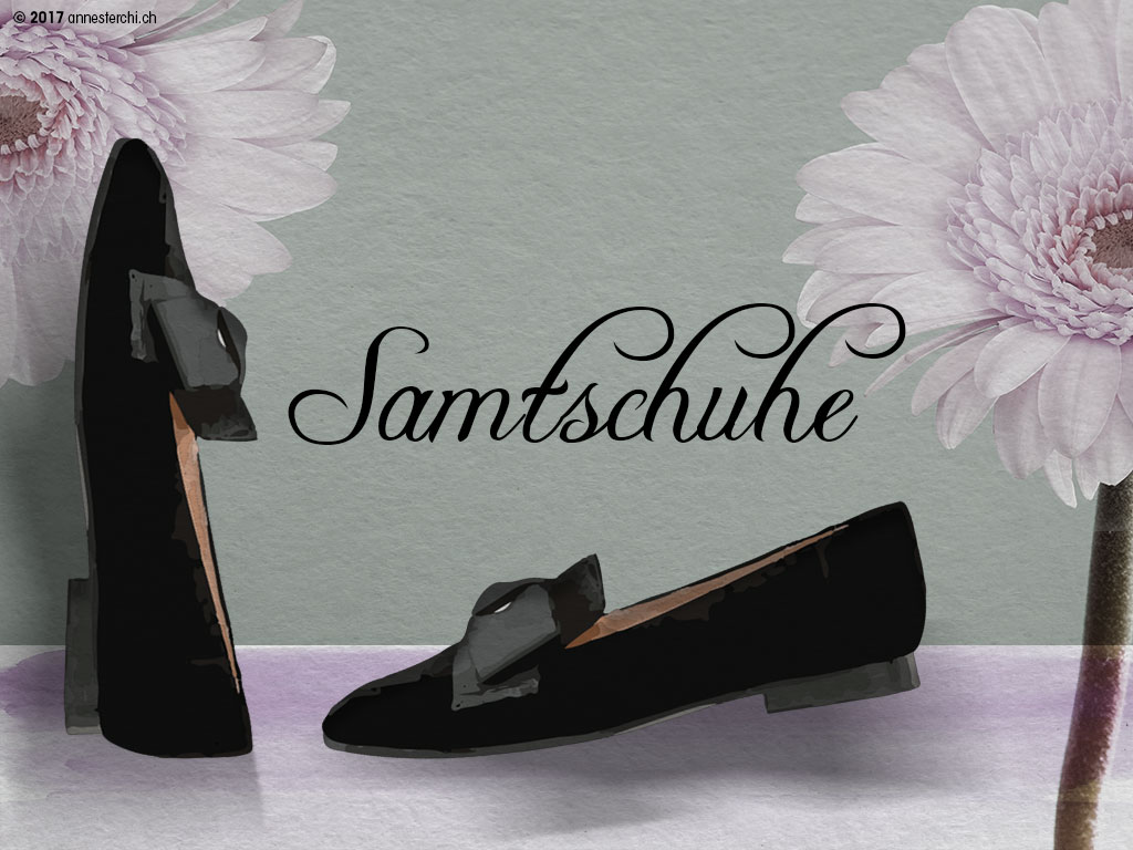 Samtschuhe