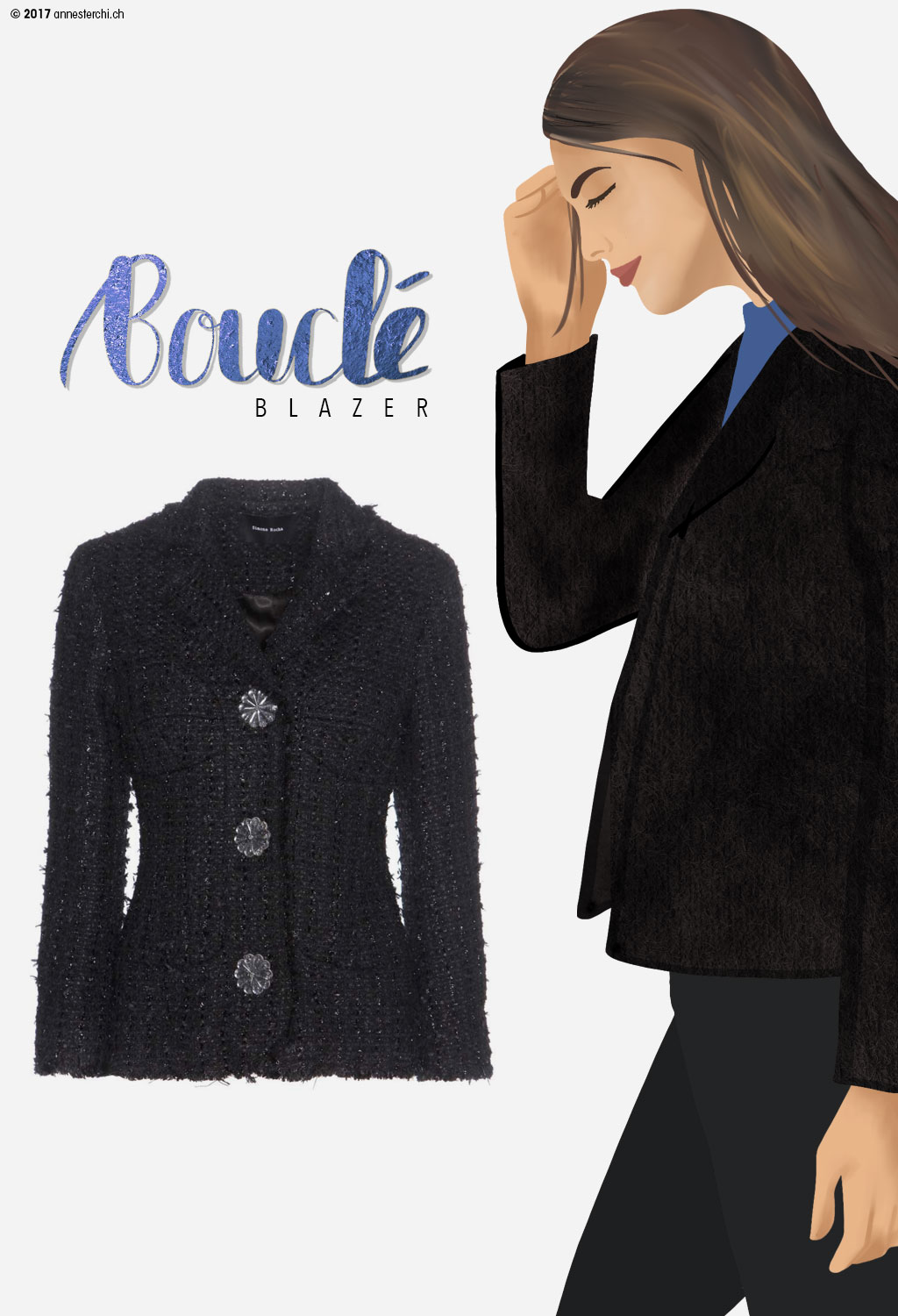 Boucle-Blazer